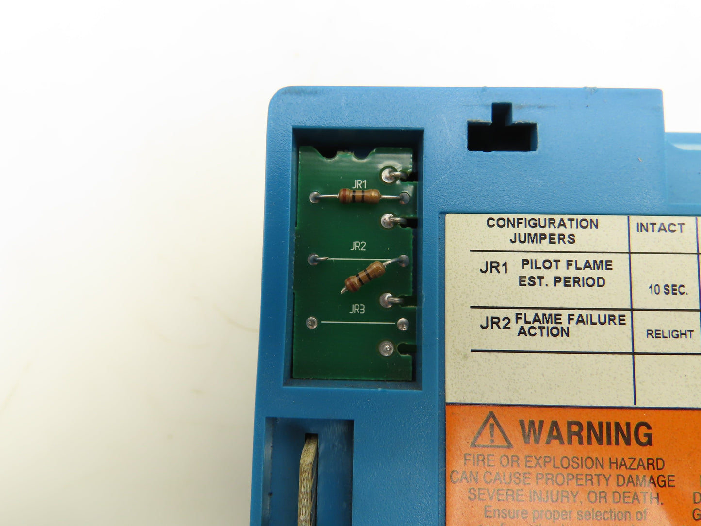 Honeywell RM7890B1030 Burner Flame Control Relay Module JR2 Cut No base