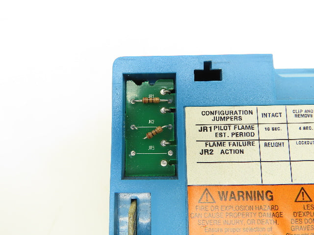 Honeywell RM7890B1030 Burner Flame Control Relay Module JR2 Cut Base Unit