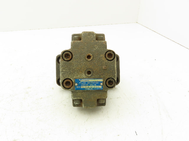Tokimec 4CG-03-A-20-JA-S100-J Pilot Operated Hydraulic Check Valve 3/8"