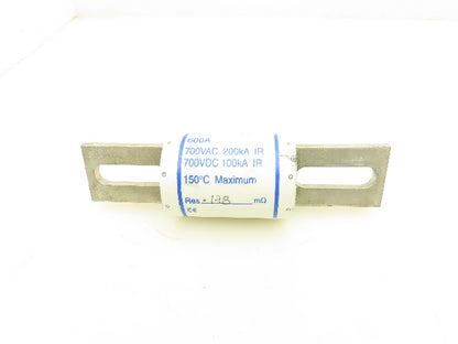 Ferraz Shawmut A70QS600-4K Amptrap Semiconductor Fuse 600A 700VAC/DC Form 101