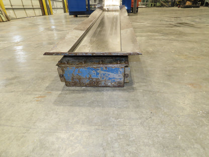 LNS Turbo Magnetic Slide CNC Chip Conveyor 77" Infeed 45-52" Discharge 460V 3PH