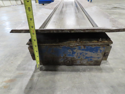 LNS Turbo Magnetic Slide CNC Chip Conveyor 77" Infeed 45-52" Discharge 460V 3PH