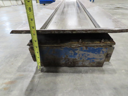 LNS Turbo Magnetic Slide CNC Chip Conveyor 77" Infeed 45-52" Discharge 460V 3PH