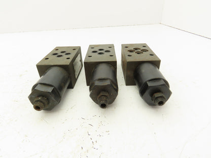 Nachi OG-G01-P1-20 Hydraulic Pressure Reducing Valve  Lot of 3