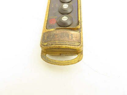 Magnetek TX12P-2C Telependant Transmitter Remote Control 6 Button 2 Speed