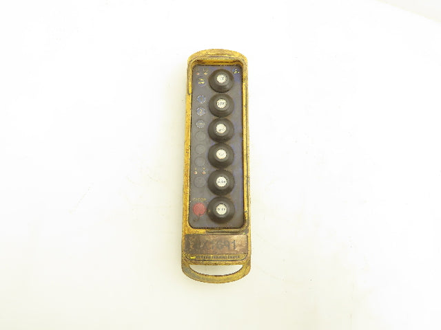 Magnetek TX12P-2C Telependant Transmitter Remote Control 6 Button 2 Speed