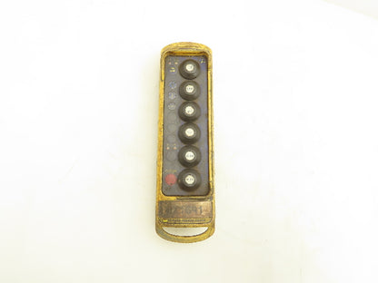 Magnetek TX12P-2C Telependant Transmitter Remote Control 6 Button 2 Speed