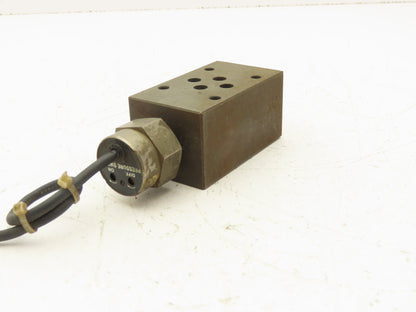 Nachi OW-G01-B1-CR-D2-3104B Hydraulic Modular Pressure Switch Valve
