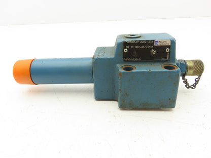Rexroth DR 10 DP2-43/75YM Hydraulic Pressure Reducing Control Valve R900500547