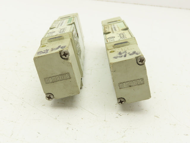 Numatics 123BB63AMN56Y61 Pneumatic Directional 4/3 Solenoid Valve 24VDC Lot of 2