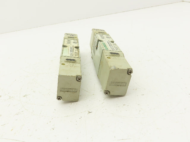 Numatics 123BB63AMN56Y61 Pneumatic Directional 4/3 Solenoid Valve 24VDC Lot of 2