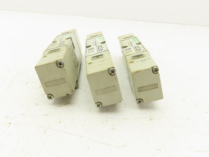 Numatics 123BB6Z2KN00030 Pneumatic Directional 4/3 Solenoid Valve 120V Lot of 3