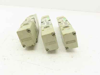 Numatics 123BB6Z2KN00030 Pneumatic Directional 4/3 Solenoid Valve 120V Lot of 3