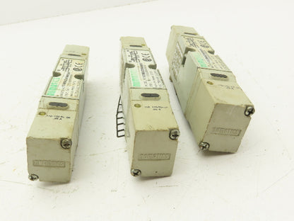 Numatics 123BB6Z2KN00030 Pneumatic Directional 4/3 Solenoid Valve 120V Lot of 3