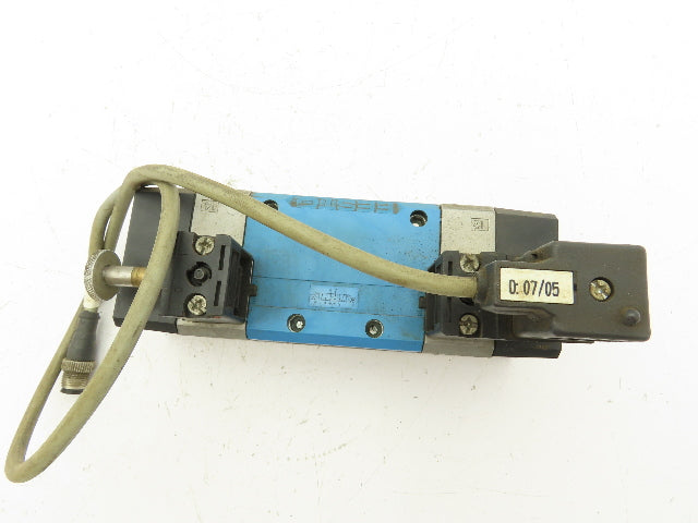 Festo MFH-5/3B-D-3-C Pneumatic Double Solenoid Valve 24VDC 5/3