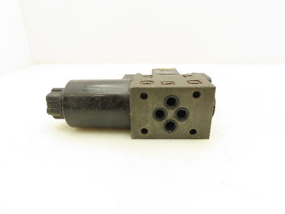 Nachi SL-G01-A3X-R-E1-31 Hydraulic Directional Solenoid Valve 3-Pos 100V