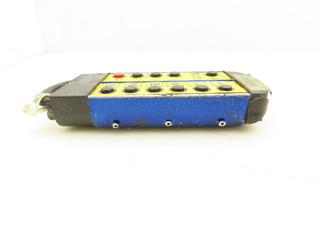 Magnetek TX12M-2 Telepilot Crane Hoist Radio Remote Control 6 Button 2 Speed