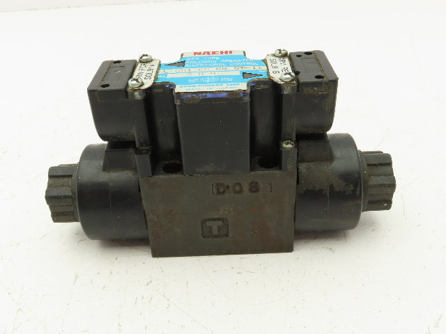 Nachi SL-G01-C6-GR-C1-11 Hydraulic Directional Solenoid Valve 3-Pos 110V