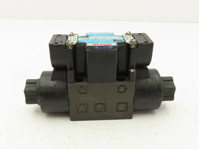 Nachi SL-G01-C6-GR-C1-11 Hydraulic Directional Solenoid Valve 3-Pos 110V