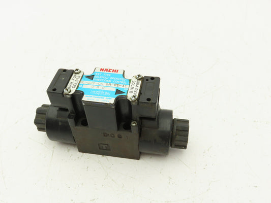 Nachi SL-G01-C6-GR-C1-11 Hydraulic Directional Solenoid Valve 3-Pos 110V