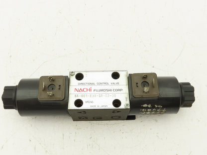 Nachi SA-G01-E3X-6R-D2-30 Hydraulic Directional Solenoid Valve 3-Pos 24VDC