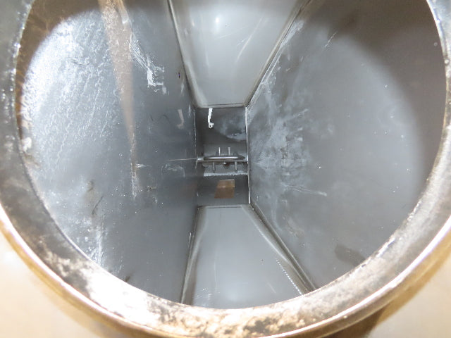 Uni-Spense Dry Powder Screw Feeder Distributor Food Grade Hopper Sifter 9' Auger