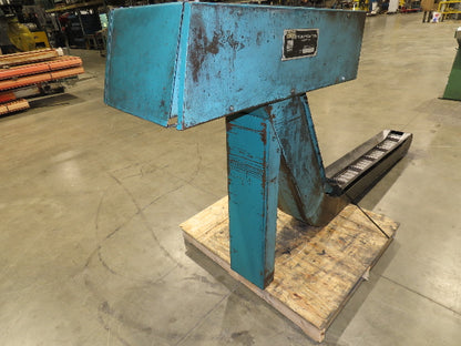 Mayfran Chip-Tote Hinge Belt CNC Chip Conveyor 68" Infeed 44" Discharge 460V 3PH
