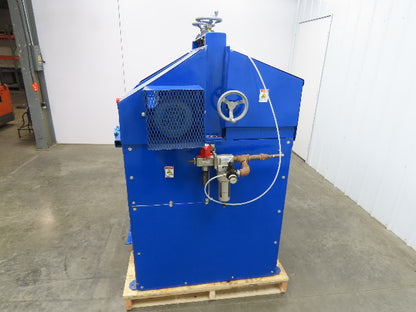 Custom HDPE Plastic Brush Sanding Machine Molding Profile 4-1/2" Wide 480V 3Ph