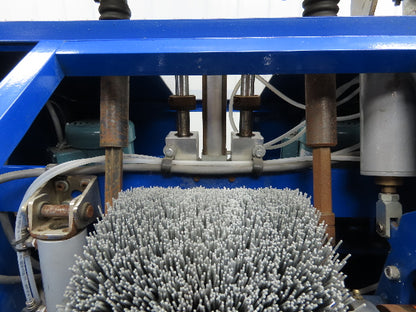 Custom HDPE Plastic Brush Sanding Machine Molding Profile 4-1/2" Wide 480V 3Ph