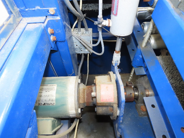 Custom HDPE Plastic Brush Sanding Machine Molding Profile 4-1/2" Wide 480V 3Ph