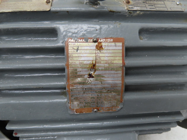 Pacemaker AC Electric Motor 7.5Hp 1180RPM Vertical Mount Haz Loc 230/460V 3Ph