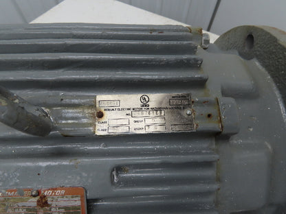 Pacemaker AC Electric Motor 7.5Hp 1180RPM Vertical Mount Haz Loc 230/460V 3Ph
