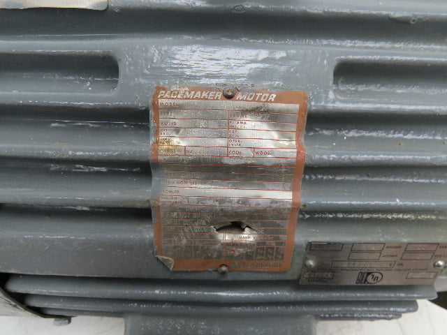 Pacemaker AC Electric Motor 7.5Hp 1180RPM Vertical Mount Haz Loc 230/460V 3Ph