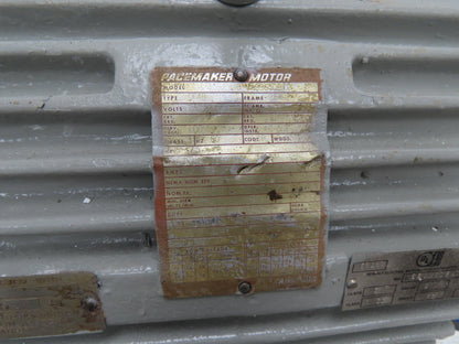 Pacemaker AC Electric Motor 7.5Hp 1180RPM Vertical Mount Haz Loc 230/460V 3Ph