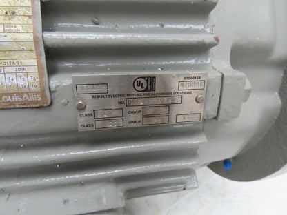 Pacemaker AC Electric Motor 7.5Hp 1180RPM Vertical Mount Haz Loc 230/460V 3Ph