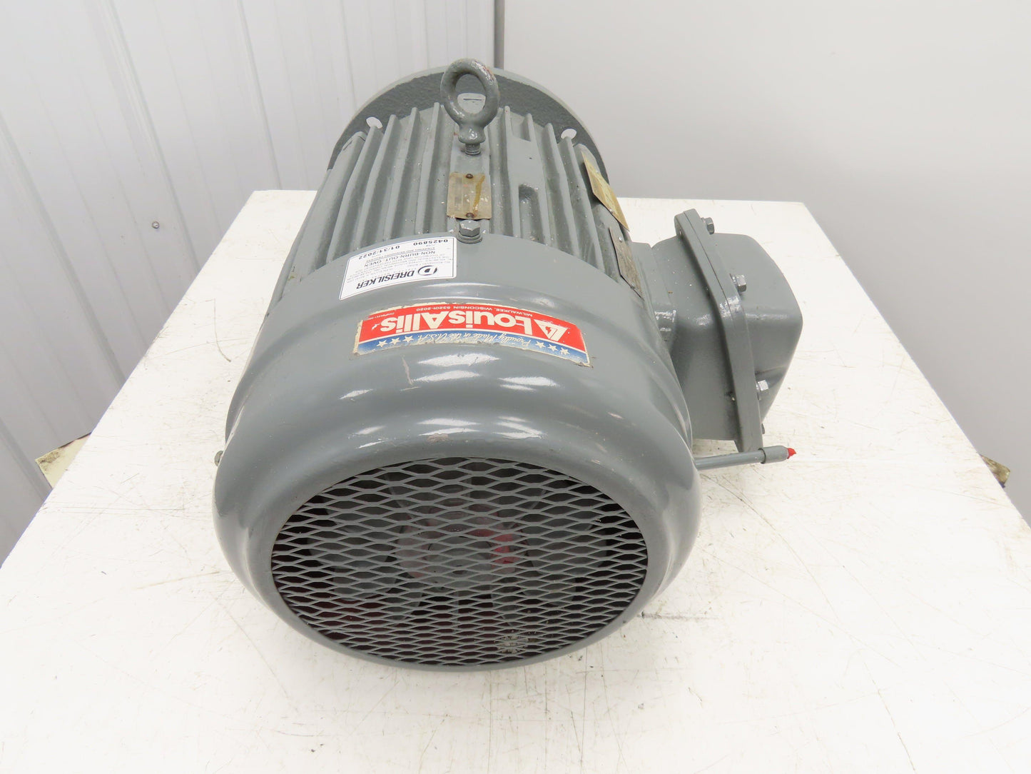 Louis Allis AC Electric Motor 7.5Hp 1180RPM Vertical Mount Haz Loc 230/460 284DZ