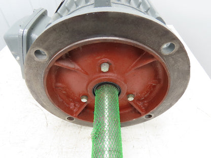 Louis Allis AC Electric Motor 7.5Hp 1180RPM Vertical Mount Haz Loc 230/460 284DZ