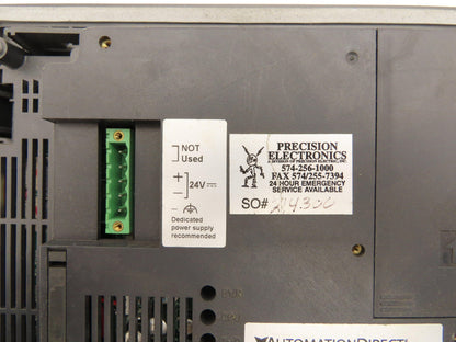 Automation Direct EA7-T8C HMI Touchscreen Operator Control Monitor