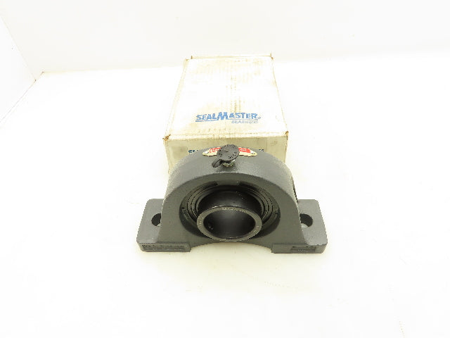 SealMaster S-2272-M31 Pillow Block Bearing 1-15/16" Two Bolt Hold Down Cast Iron
