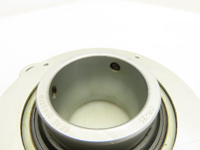 SealMaster Gold Line BFT-35 Flange Bearing Double Sealed 2-3/16" Bore 2-Bolt