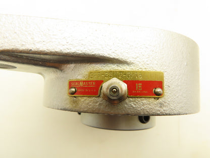 SealMaster Gold Line BFT-35 Flange Bearing Double Sealed 2-3/16" Bore 2-Bolt