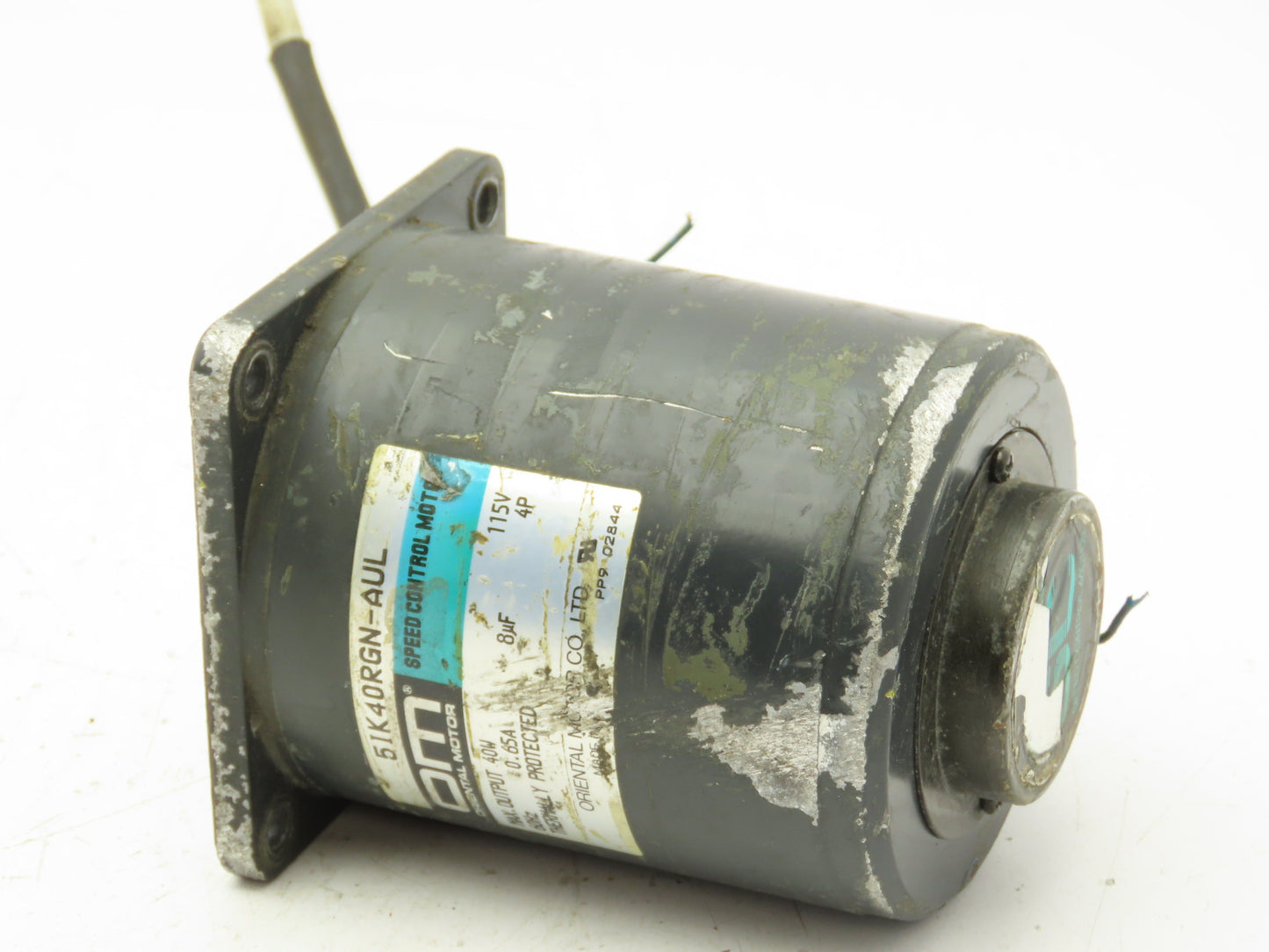 Oriental Motor 5IK40RGN-AUL Speed Control Induction Motor 40W .65A 4P 115V
