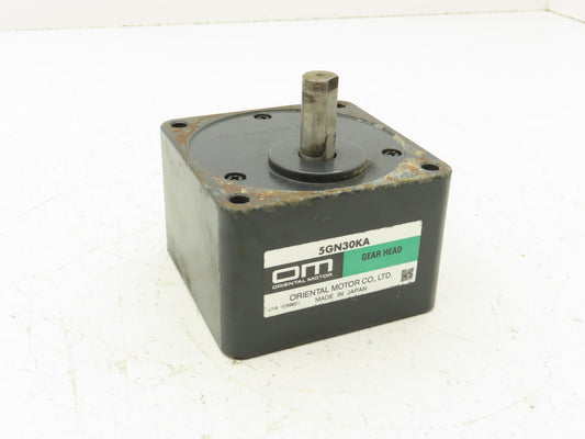 Oriental Motor 5GN30KA Gear Head 30:1 Reducer GN Series Parallel Shaft