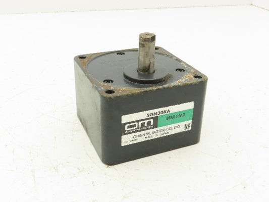 Oriental Motor 5GN30KA Gear Head 30:1 Reducer GN Series Parallel Shaft