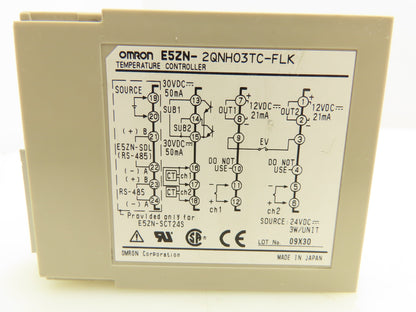 Omron E5ZN-2QNH03TC-FLK Temperature Controller Module