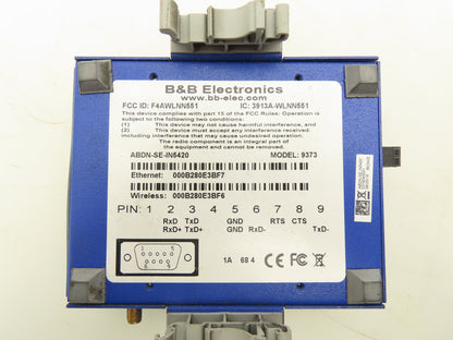 B&B Electronics ABDN-SE-IN5420 Wi-Fi Serial Device Server 2-Port