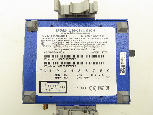 B&B Electronics ABDN-SE-IN5420 Wi-Fi Serial Device Server 2-Port