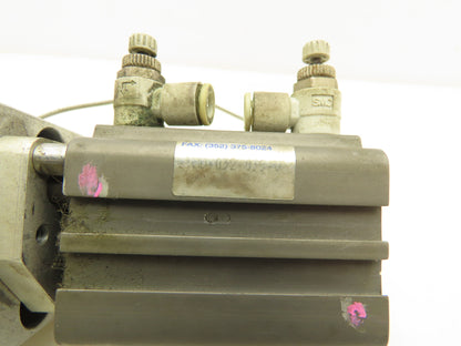 Fabco GTND-032-035-V Pneumatic Tooling Cylinder 35mm Stroke w/Toolplate Cutter