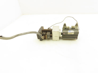 Fabco GTND-032-035-V Pneumatic Tooling Cylinder 35mm Stroke w/Toolplate Cutter