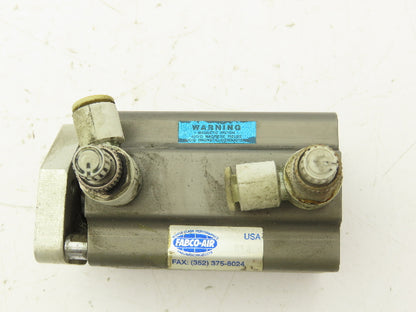 Fabco GTND-032-035-V Pneumatic Tooling Cylinder 35mm Stroke Guided Toolplate